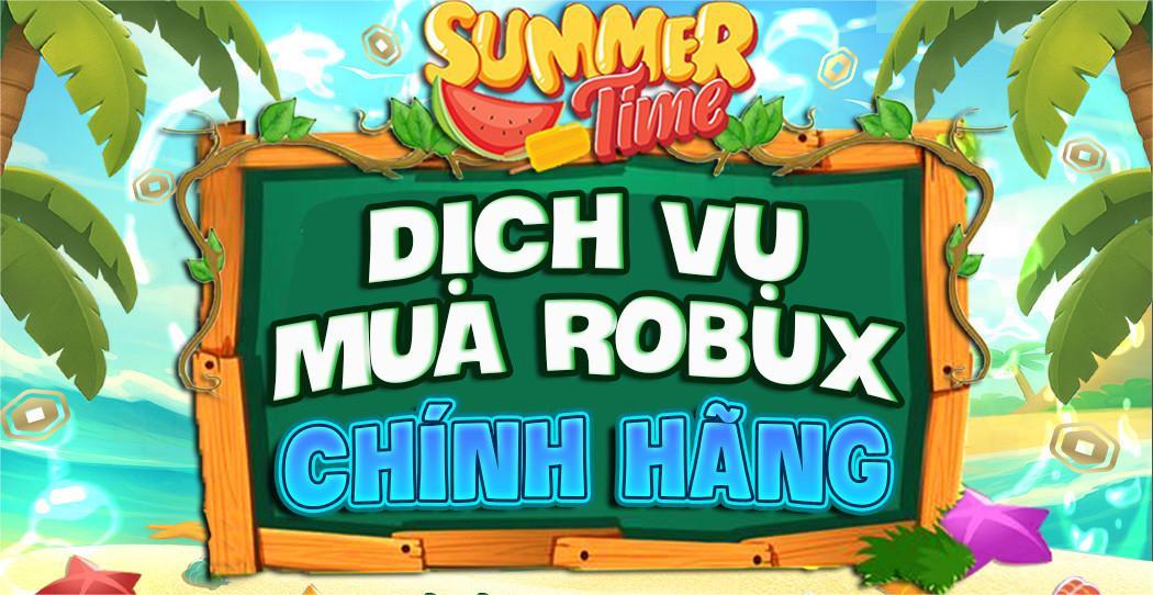 Sell Robux Chính Hãng